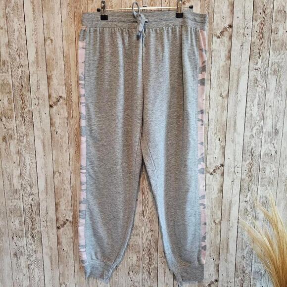 Women's Splendid Grey and Pink Joggers Size M/M - Picture 1 of 7